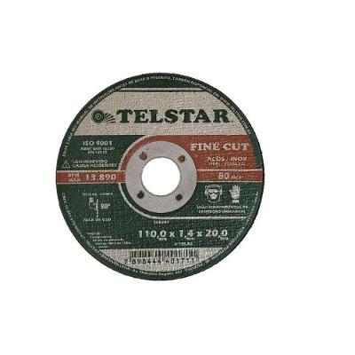 Disco Corte Fine Cut Inox- Ferro 4.1-2' X 1,0 X 7-8' - Telstar