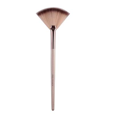 Pincel De Iluminador Leque Champagne 60226 | Miss Frandy | Acabamento Luminoso E Preciso