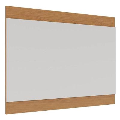 Painel Para Tv Suspenso 75 Pol 200cm Chile C05 Off White Matte-freijó - Mpozenato