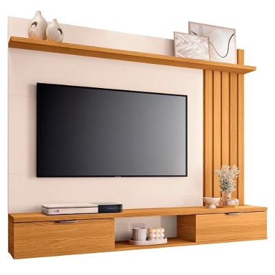 Painel Para Tv Suspenso 55 Pol 160cm Aster H01 Cinamomo-off - Mpozenato