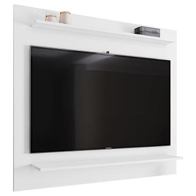 Painel Para Tv Suspenso 50 Pol 120cm 2 Prateleiras Versa M24 Branco - Mpozenato