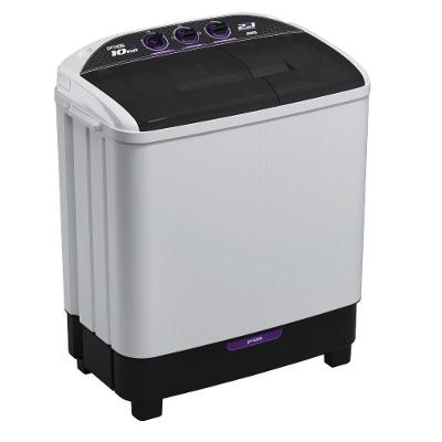 Máquina De Lavar Twin Tub Praxis 10kg 2 Em 1 Lava E Centrifuga Branca 220V
