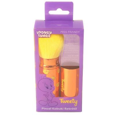 Pincel Kabuki Retrátil Linha Tweety - Miss Frandy