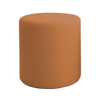 Puff Beca Cilindro Suede Live - 7 Decor Terracota