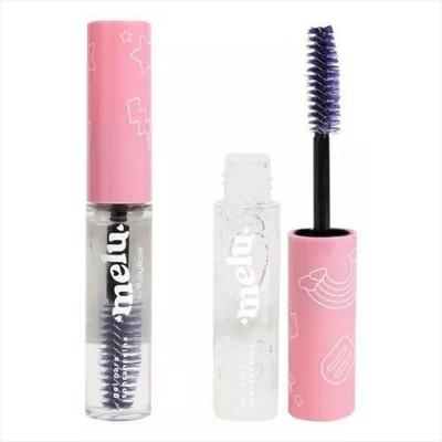 Kit Ruby Rose Gel Sobrancelha Melu+caneta Delineadora Preta Glass