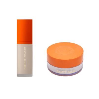 Kit Marimaria Base Matte Velvetskin Baunilha+pó Vanillapuff
