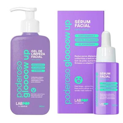 Kit Labotrat Poderoso Glow Sérum Facial+gel De Limpeza Facial