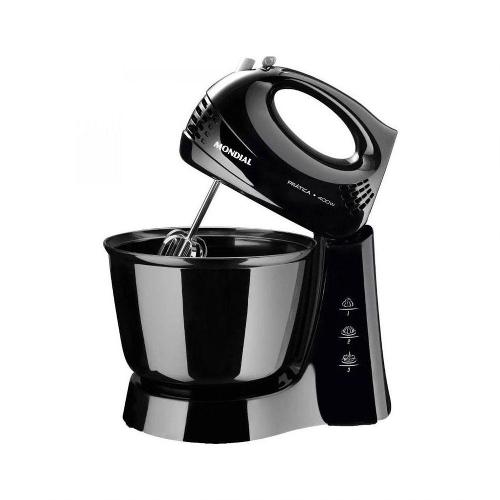 Batedeira Mondial 3 Velocidades 400w B-44 Preto 127v