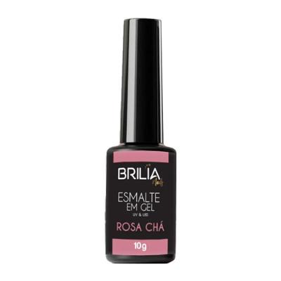 Brilia Nail Esmalte Gel Rosa Chá 10g