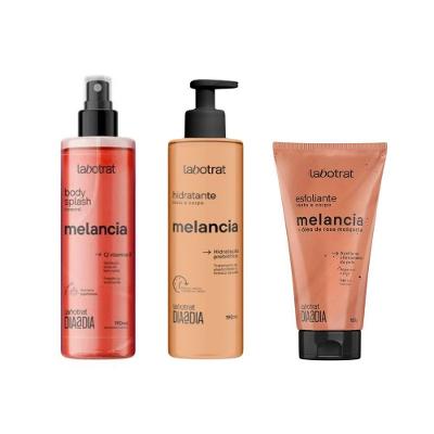 Kit Labotrat Melancia Dia A Dia Splash+hidratante+esfoliante 150g