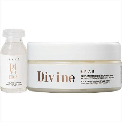 Kit Braé Divine Ampola 13ml + Máscara De Tratamento 200g