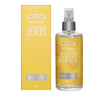 L'occitane Jenipa Spray Perfumado Compotas Corporais 200ml