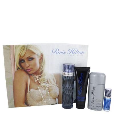 Colônia Masculina Paris Hilton 100 Ml Eau Toil.90 Ml Sabonete Líquido 81 Ml Desodorante Stick+7 Ml Mini Edt