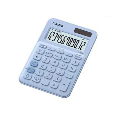 Calculadora De Mesa 12 Dígitos Azul - Ms-20uc-lb-w-dc