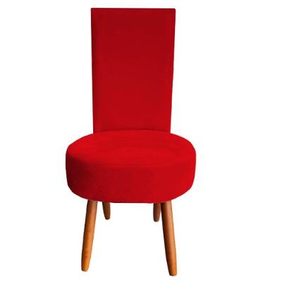 Cadeira De Jantar Lisboa Sued Vermelho D'classe Decor