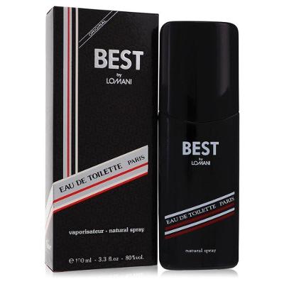 Perfume Colônia Masculina Best Lomani 100 Ml Eau De Toilette