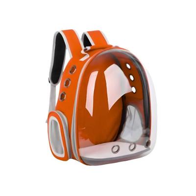 Mochila Pet Para Transporte De Cães E Gatos - Laranja
