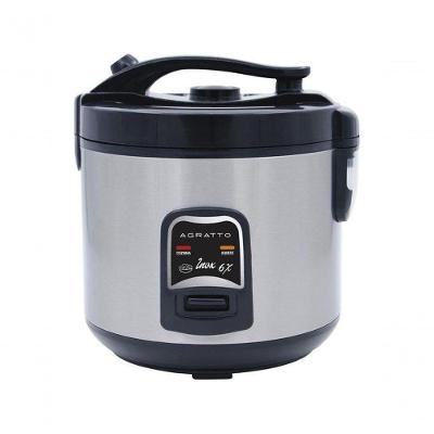 Panela De Arroz Agratto Pa6x 400w Inox 127v