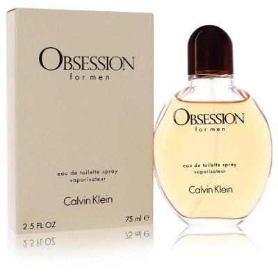 Perfume Colônia Masculina Obsession Calvin Klein 75 Ml Eau De Toilette