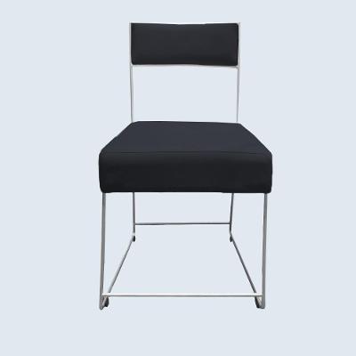 Cadeira Atena Base De Ferro Maciço Prata Veludo Grafite D'classe Decor