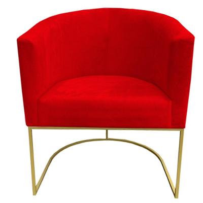 Poltrona Paola Base De Ferro Sued Vermelho D'classe Decor