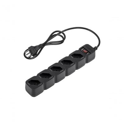 Protetor Eletronico C- 5 Tomadas Epe 205 Preto 4824201