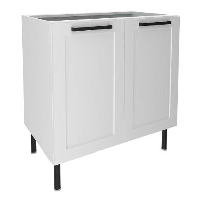 Balcão De Cozinha Em Mdf Com 2 Portas 80cm Multimóveis Cr20428 Branco