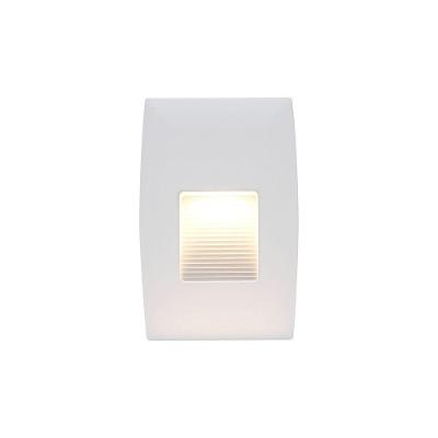 Balizador Taschibra Cine De Embutir Led 2w Bivolt Branco 3000k Luz Amarela 15060106
