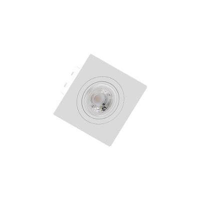 Embutido Mini Dicróica Mr11 Face Plana Branco