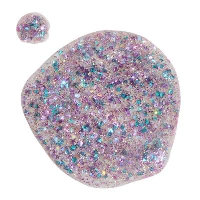 Esmalte Babado e Gliteria 9ml Dailus Brilho Intenso e Acabamento Glamuroso Peguei Em Of