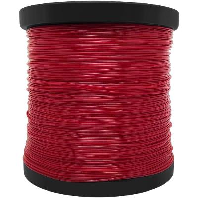 Rolo Bobina Fio Nylon 1.8mm Redondo Vermelho Supreme Parts