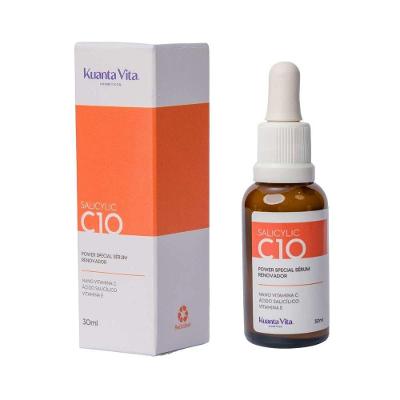 Sérum Special ácido Salicílico C10 30ml Kuanta Vita Controle Da Oleosidade