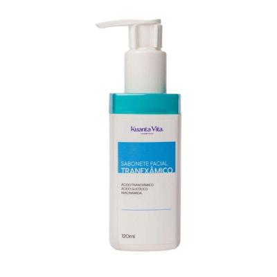 Sabonete Facial Tranexâmico, Glicólico e Niacinamida 120ml Kuanta Vita Renovação Celular