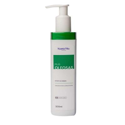 Sabonete Limpeza Facial Peles Oleosas 200ml Kuanta Vita Controle De Oleosidade
