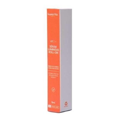 Sérum Roll-on Iluminador Anti-rugas Vitamina C++ 15ml Kuanta Vita Hidratação e Rejuvenescimento