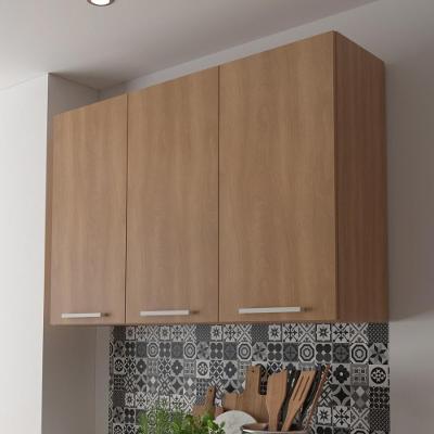 Armário De Cozinha Aéreo Com 3 Portas 120cm Multimóveis Cr20442 Freijó