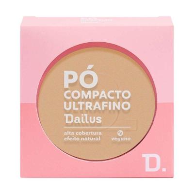 Pó Compacto Ultrafino 9g Dailus Acabamento Suave e Controle De Brilho D5 Médio