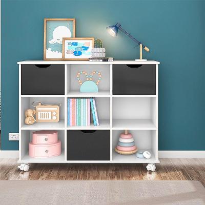 Nicho Organizador Branco 3 Gavetas Com Rodízios Dritex gavetas Pretas