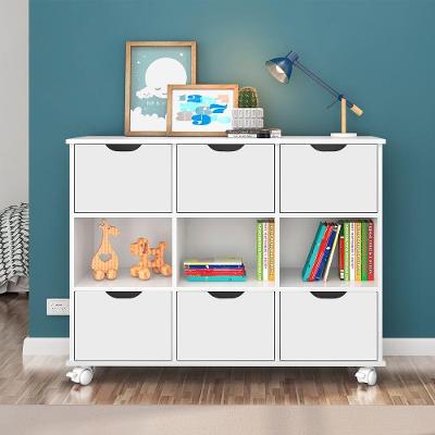 Nicho Organizador Branco 6 Gavetas Com Rodízios Dritex gavetas Brancas