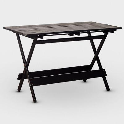 Mesa Dobrável 120x70 Cor Preta