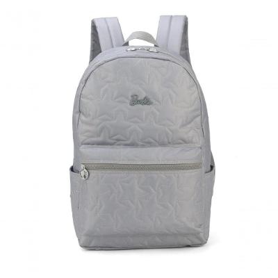 Mochila Poliester Barbie Rose Cinza - Unico Cinza