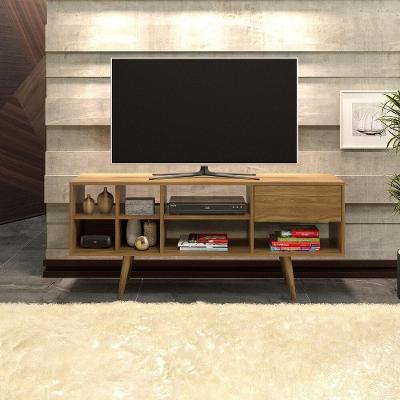 Rack Tv 42" Com 1 Gaveta Multimóveis Cr45006 Natural