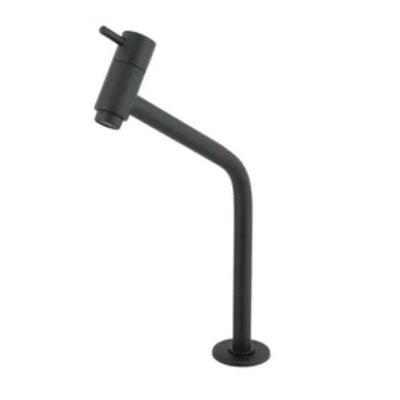 Torneira Para Banheiro Lavatorio 45º Baixa Metal Link 1/4 Volta Preto Fosco