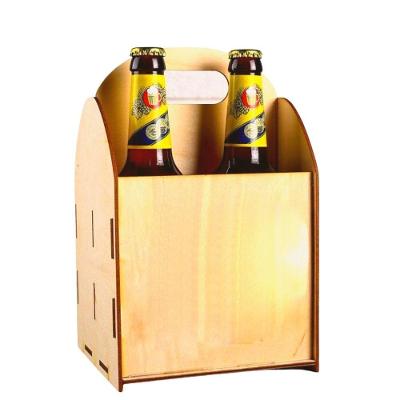 Porta Garrafa Mdf 4 Lugares Suporte Cerveja