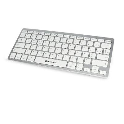 Teclado Sem Fio Bluetooth - Branco