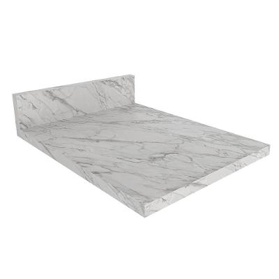 Tampo Para Balcao 40 Cm Cz3122 Marmore Branco Tecno Mobili Marmore Branco