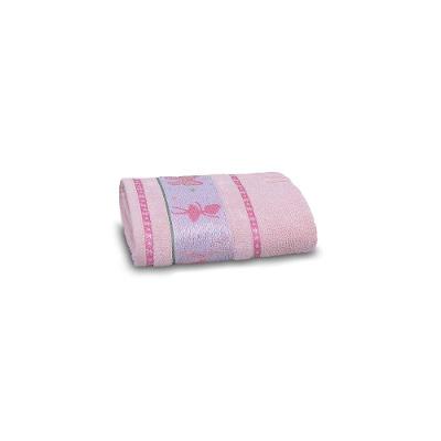 Toalha Lavabo Infantil Soft Kids 100% Algodão 32x45cm Appel Rosa Fita - Bailarina