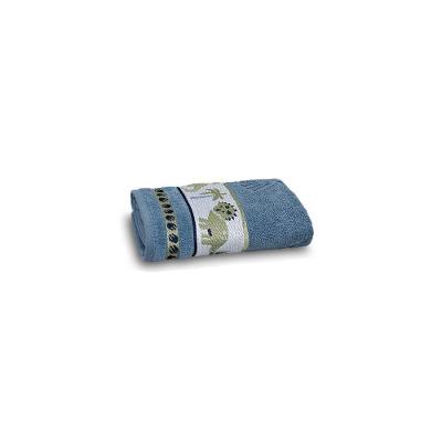 Toalha Lavabo Infantil Soft Kids 100% Algodão 32x45cm Appel Azul Infinity - Dino
