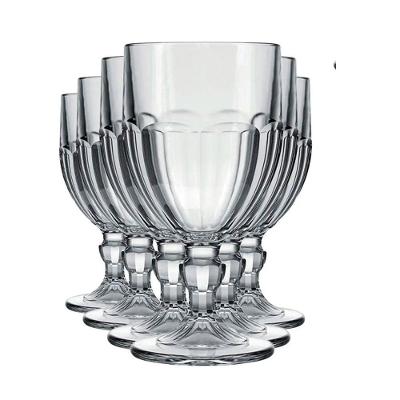 Taça Para água Bristol De Vidro 340ml 6 Unidades - Nadir 0011