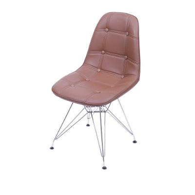 Cadeira Or-1110cr Botonês Com Base Cromada Or Design Café